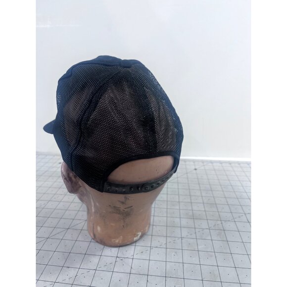 Harley-Davidson Eagle Logo Black Mesh Snapback Trucker Hat - Picture 6 of 7